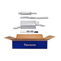 Rear Muffler - Rear Silencer FAURECIA Kit Easy2Fit for...