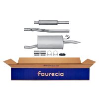 Rear Muffler - Rear Silencer FAURECIA Kit Easy2Fit for...