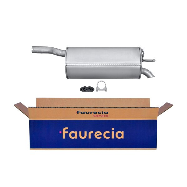 Endschalldämpfer Auspuff FAURECIA Kit Easy2Fit für FIAT Doblo