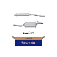 Rear Muffler - Rear Silencer FAURECIA Kit Easy2Fit for...