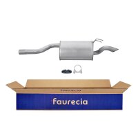 Rear Muffler - Rear Silencer FAURECIA Kit Easy2Fit for...