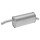 Rear Muffler - Rear Silencer FAURECIA Kit Easy2Fit for e.g. FORD Fiesta