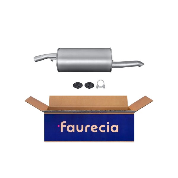 Endschalldämpfer Auspuff FAURECIA Kit Easy2Fit für FORD Fusion