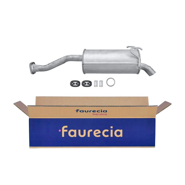 Rear Muffler - Rear Silencer FAURECIA Kit Easy2Fit for e.g. HONDA Civic