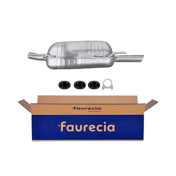 Endschalldämpfer FAURECIA Kit Easy2Fit für u.a. OPEL Astra G Stufenheck