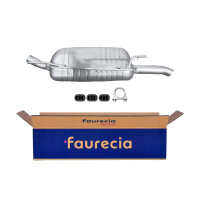 Rear Muffler - Rear Silencer FAURECIA Kit Easy2Fit for...