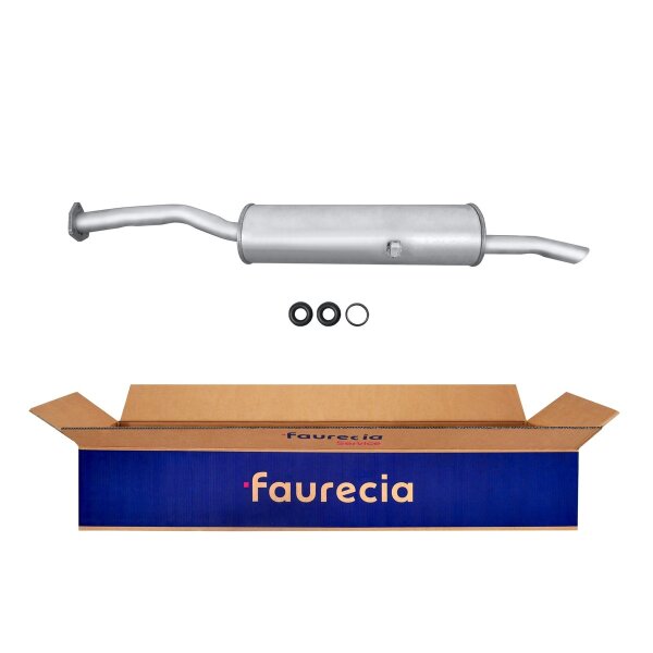 Rear Muffler - Rear Silencer FAURECIA Kit Easy2Fit for e.g. LANCIA Thema