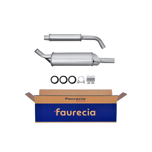 Endschalldämpfer FAURECIA Kit Easy2Fit für u.a. PEUGEOT 504 Pick-up