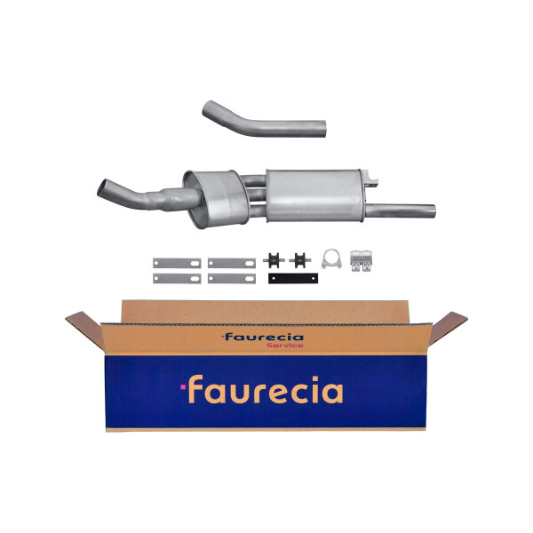 Endschalldämpfer Auspuff FAURECIA Kit Easy2Fit für u.a. PEUGEOT 505