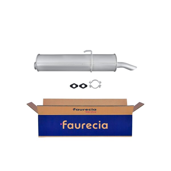 Endschalldämpfer Easy2Fit mit Anbauteilen HELLA für PEUGEOT 405 I (15B 15E)