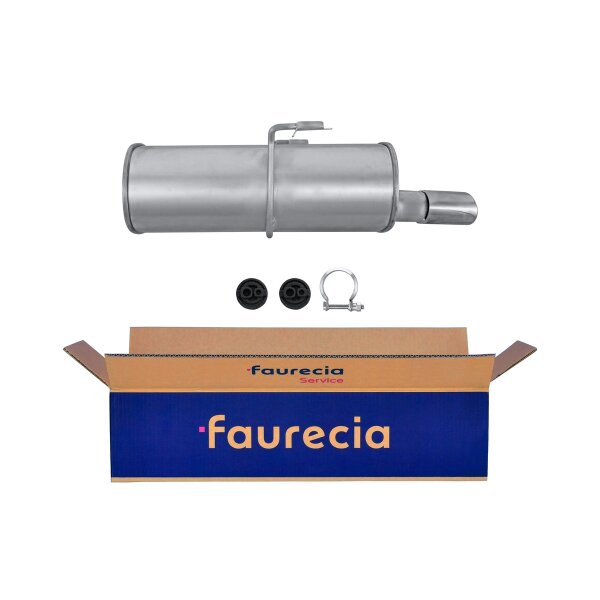 Endschalldämpfer Auspuff FAURECIA Kit Easy2Fit für u.a. PEUGEOT 406