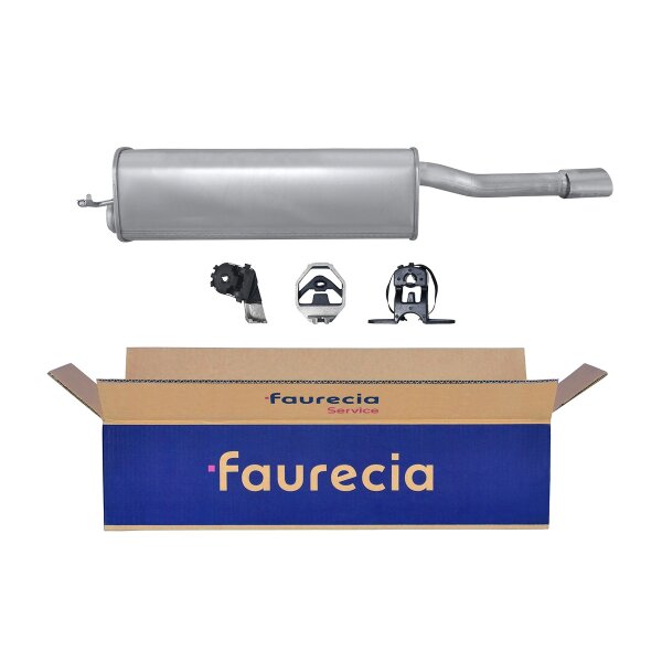 Endschalldämpfer Easy2Fit mit Anbauteilen Hella für PEUGEOT 307 CC (3B)