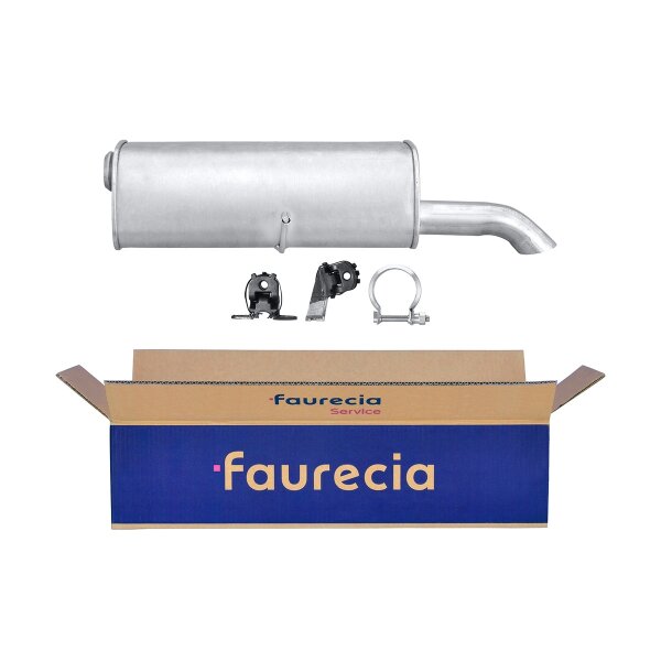 Endschalldämpfer Easy2Fit mit Anbauteilen Hella für CITROEN C4 PEUGEOT 307