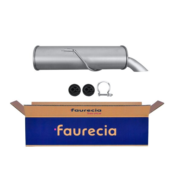 Endschalldämpfer Easy2Fit mit Anbauteilen Hella für PEUGEOT 206 SW (2E/K)