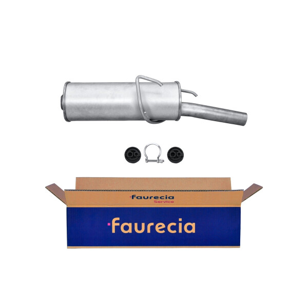 Rear Muffler - Rear Silencer FAURECIA Kit Easy2Fit for PEUGEOT 406