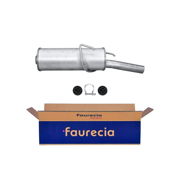 Endschalldämpfer Easy2Fit mit Anbauteilen HELLA für PEUGEOT 406