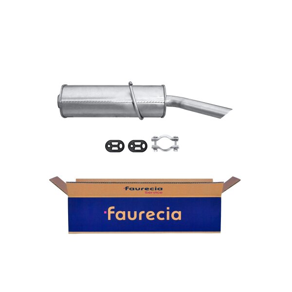 Endschalldämpfer Easy2Fit mit Anbauteilen HELLA für PEUGEOT 405 II (4B)