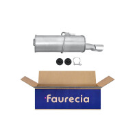 Endschalldämpfer Auspuff FAURECIA Kit Easy2Fit...