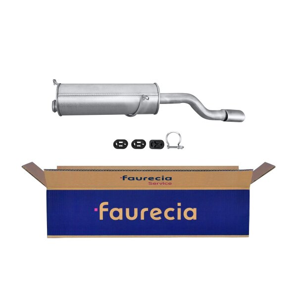 Mittelschalldämpfer Auspuff Exhaust System FAURECIA Kit Easy2Fit