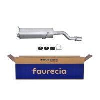 Center Muffler - Centre Silencer Exhaust System FAURECIA...