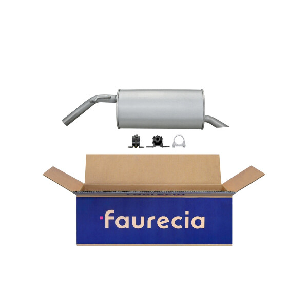 Rear Muffler - Rear Silencer FAURECIA Kit Easy2Fit for e.g. PEUGEOT 207 SW