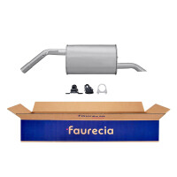 Endschalldämpfer Auspuff FAURECIA Kit Easy2Fit...