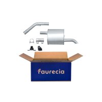 Endschalldämpfer Auspuff FAURECIA Kit Easy2Fit...
