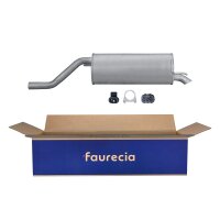Rear Muffler - Rear Silencer FAURECIA Kit Easy2Fit for...