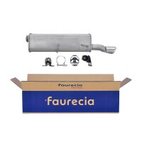 Rear Muffler - Rear Silencer FAURECIA Kit Easy2Fit for...