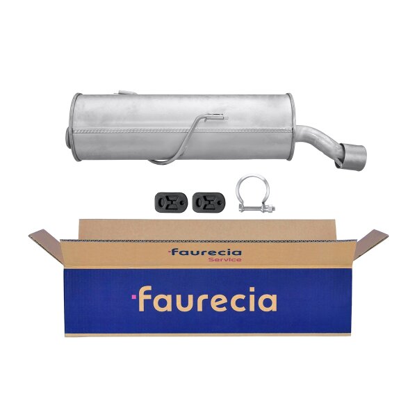 Endschalldämpfer Easy2Fit mit Anbauteilen Hella für PEUGEOT 206 PEUGEOT 206+
