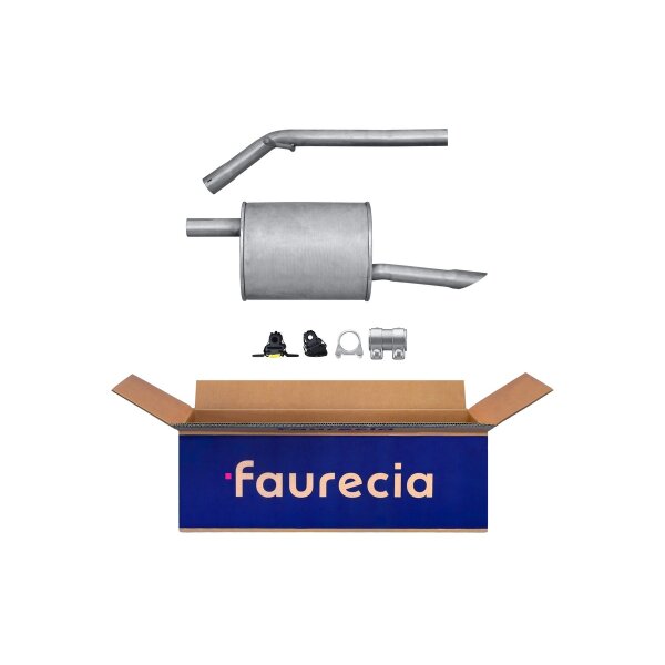 Endschalldämpfer FAURECIA Kit Easy2Fit für u.a. CITROËN C-Elysee