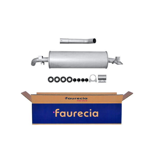 Endschalldämpfer FAURECIA Kit Easy2Fit für u.a. MERCEDES-BENZ 123 Stufenheck