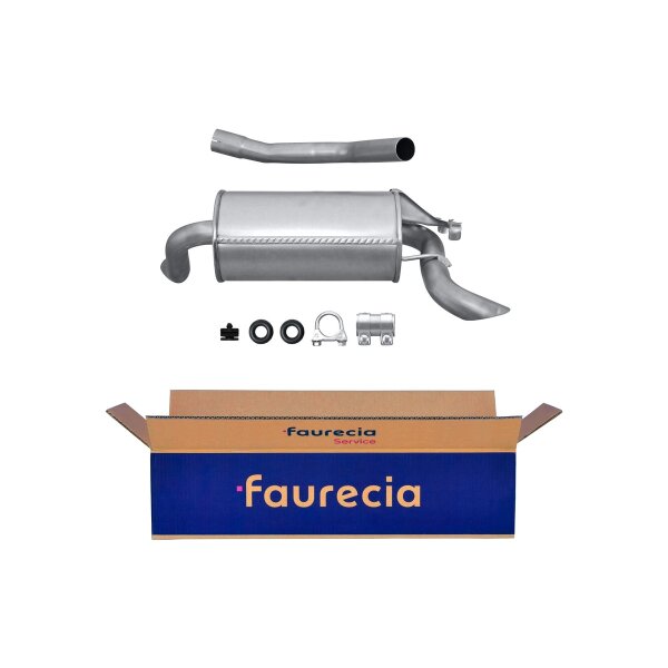 Endschalldämpfer Easy2Fit mit Anbauteilen Hella 2-teilig für MERCEDES 190 (W201)