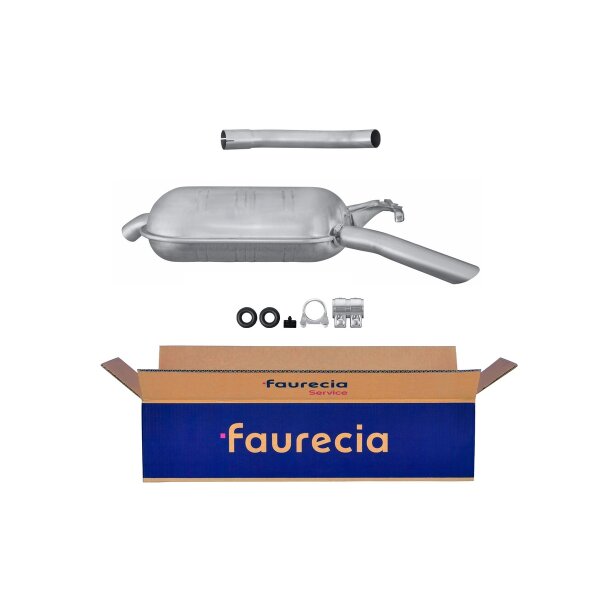 Endschalldämpfer FAURECIA Kit Easy2Fit für u.a. MERCEDES-BENZ 124 Stufenheck