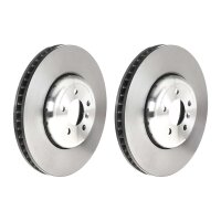 2 brake discs Ø 374 mm 36 mm coated BREMBO for BMW...