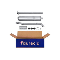 Rear Muffler FAURECIA Kit Easy2Fit for e.g. MERCEDES-BENZ...
