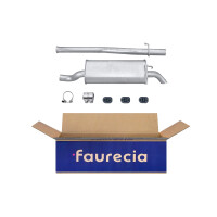 Rear Muffler FAURECIA Kit Easy2Fit for e.g. MERCEDES-BENZ...