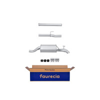 Rear Muffler FAURECIA Kit Easy2Fit for e.g. MERCEDES-BENZ...