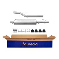 Center Muffler - Centre Silencer Exhaust System FAURECIA...