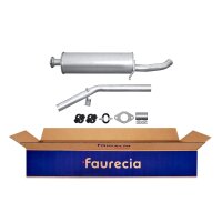 Rear Muffler - Rear Silencer FAURECIA Kit Easy2Fit for...