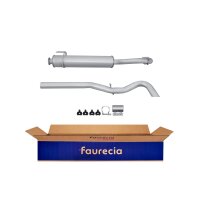 Rear Muffler - Rear Silencer Exhaust System FAURECIA Kit...