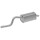 Rear Muffler - Rear Silencer FAURECIA Kit Easy2Fit for e.g. RENAULT Twingo
