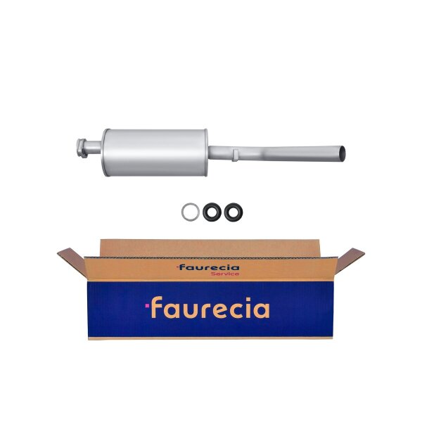 Endschalldämpfer Auspuff Exhaust System FAURECIA Kit Easy2Fit