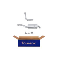 Rear Muffler - Rear Silencer FAURECIA Kit Easy2Fit for...