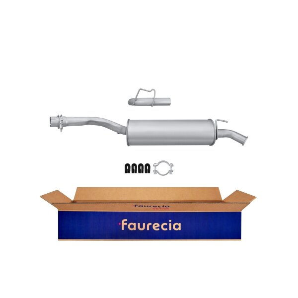 Endschalldämpfer FAURECIA Kit Easy2Fit für u.a. RENAULT Clio I