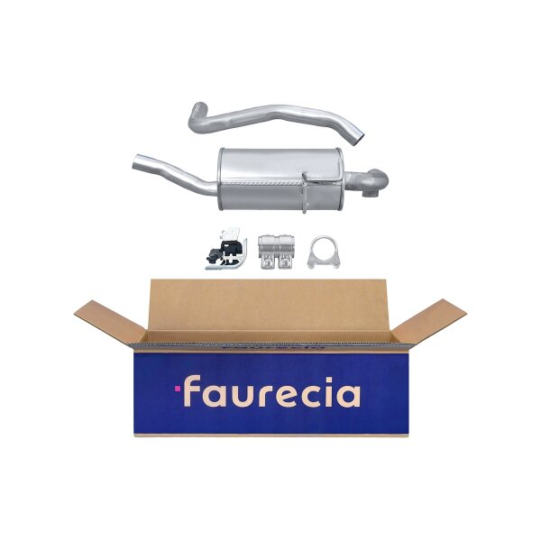 Endschalldämpfer FAURECIA Kit Easy2Fit für u.a. RENAULT Megane II