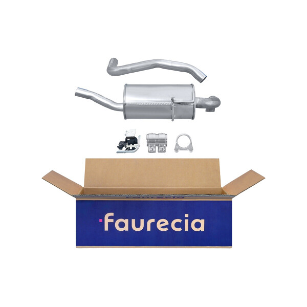 Endschalldämpfer FAURECIA Kit Easy2Fit für u.a. RENAULT Megane II