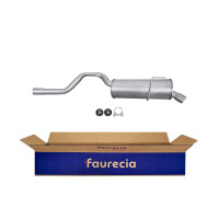 Rear Muffler - Rear Silencer FAURECIA Kit Easy2Fit for...