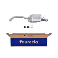 Rear Muffler - Rear Silencer FAURECIA Kit Easy2Fit for...