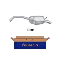 Rear Muffler - Rear Silencer FAURECIA Kit Easy2Fit for...